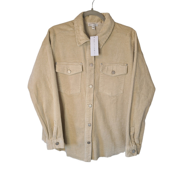 Baltic Born Greeley Corduroy Jacket in Sand NWT Size Medium - Picture 5 of 10